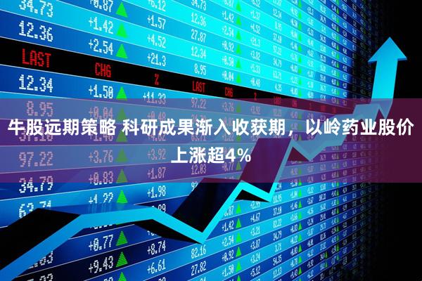 牛股远期策略 科研成果渐入收获期,以岭药业股价上涨超4%