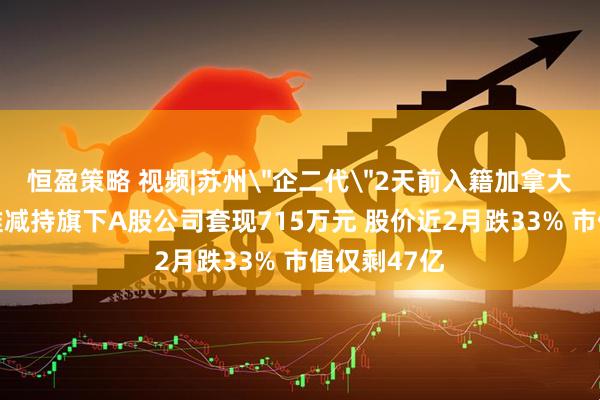 恒盈策略 视频|苏州